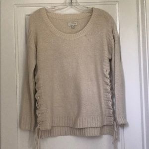 Lucky Brand Tie Up Sweater